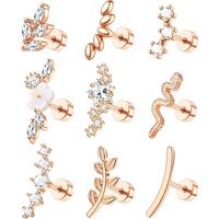 Rose Gold-9Pcs