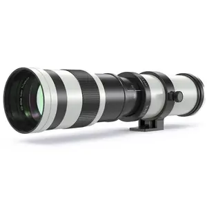 Lightdow Telephoto Zoom Lens New 420-800mm F/8.3-16 Manual Lens for Canon Nikon Sony