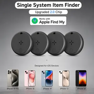Vilapo GPS Tracker for Cars 2.0 Chip, Works with Apple Find My, Real-Time Tracking, No Monthly Fee, Waterproof Magnetic Case, Bluetooth Key Finder, Smart Vehicle Locator for Travel & Security