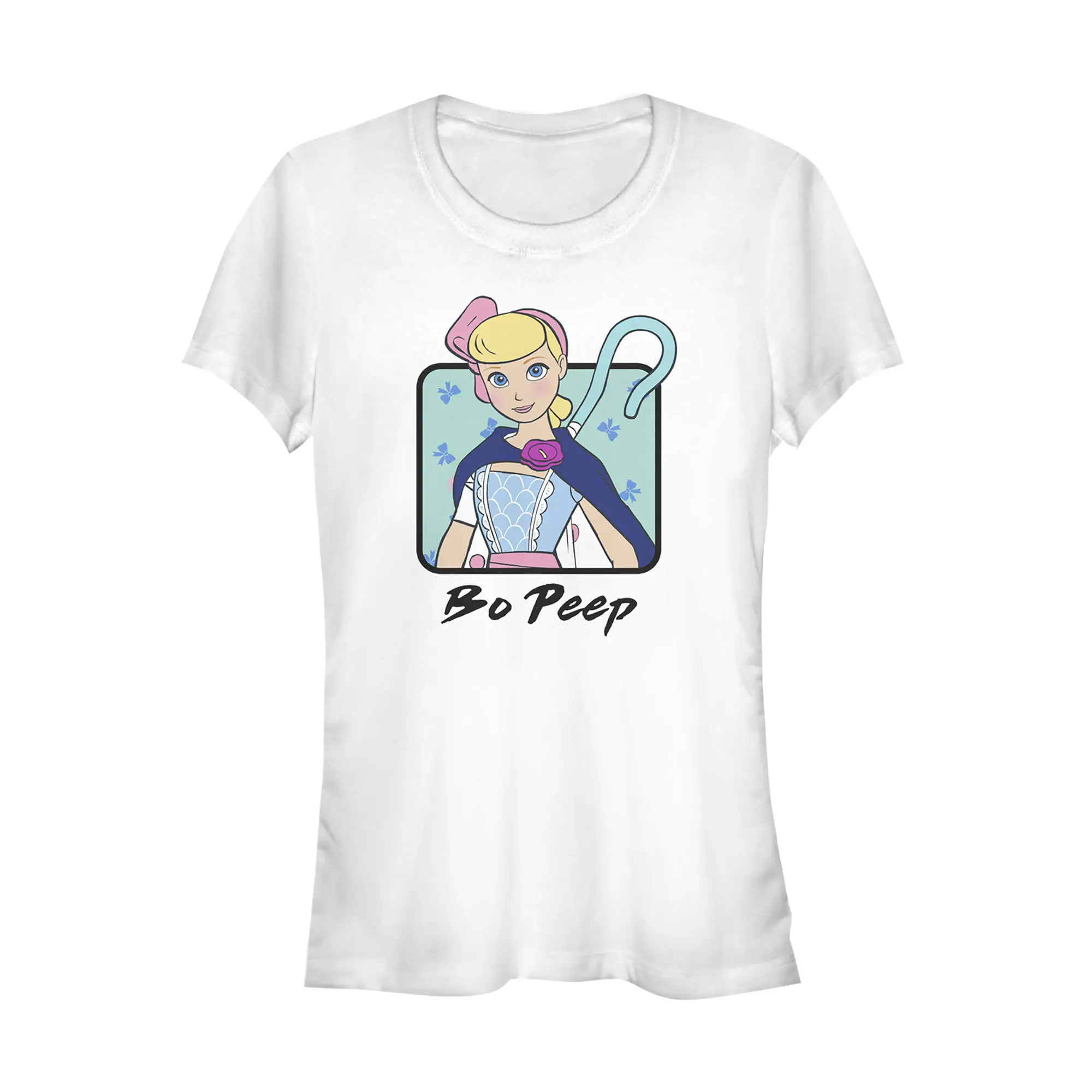 Juniors Womens Toy Story Bo Peep Frame T-Shirt
