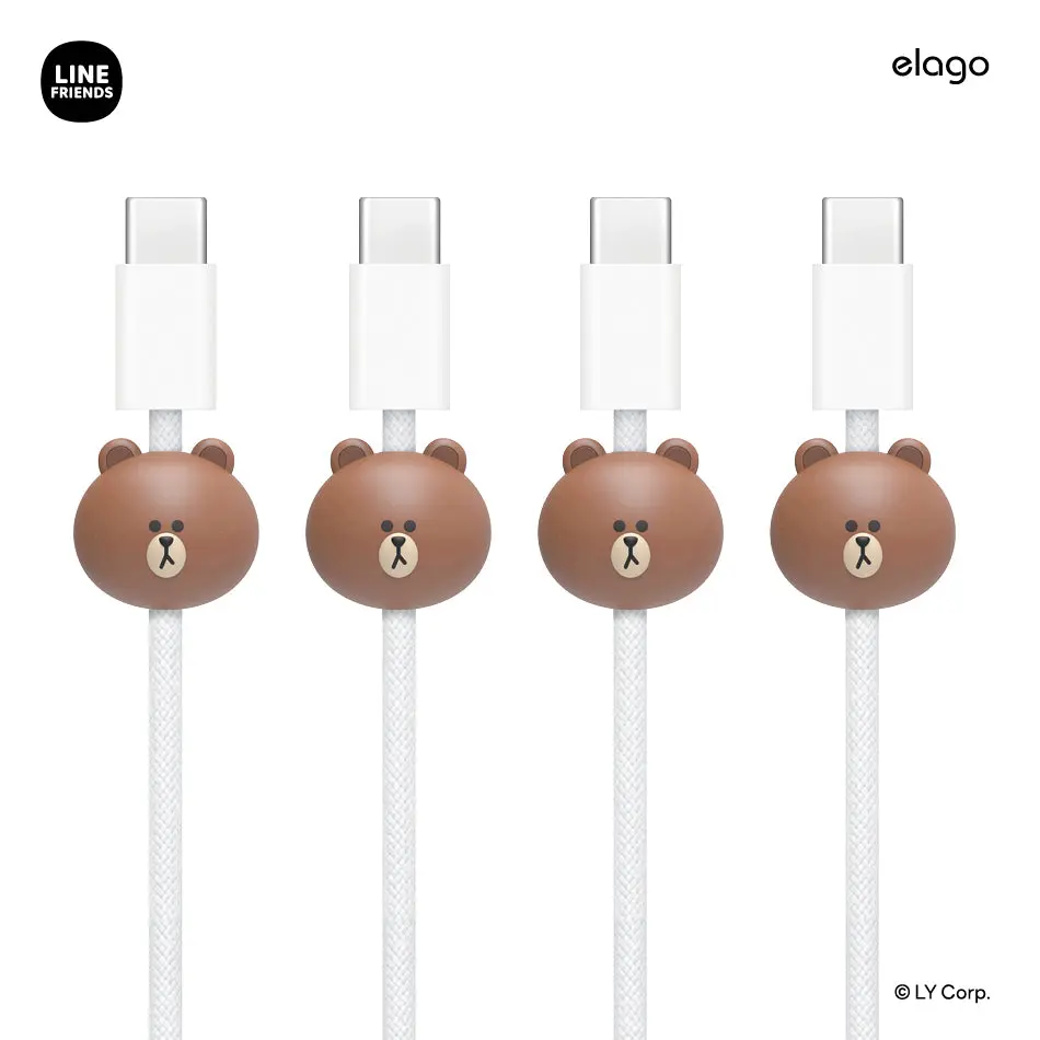 LINE FRIENDS | Magnetic Cable Management [4 set]