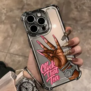 Clock That Tea Phone Case for iPhone and Samsung Galaxy Shockproof TPU Cover HNN-LB010