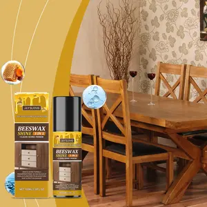 Beeswax Furniture Polish (100ML) for Wood Care, Scratch Repair and Maintenance, Furniture Care Spray for Home Use