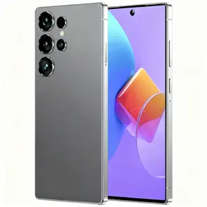 25Ultra Android Smartphone, 6.8 Inch Dual 108MP+48MP Cameras, Long-Lasting 6800mAh Battery, Fast Charging, OTG Function, Facial Recognition Unlocking, Stylus, 12GB RAM +512GB ROM, 5G Network Android 14 OS, Unlock Cellphone for