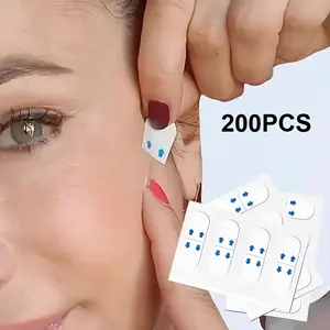 200pcs Invisible Face Shaping Tape, Instant Facial Slimming Patch, Waterproof Elastic Wrinkle Lift Stickers, Neck Lift Reduce Double Chin Skin Tightening