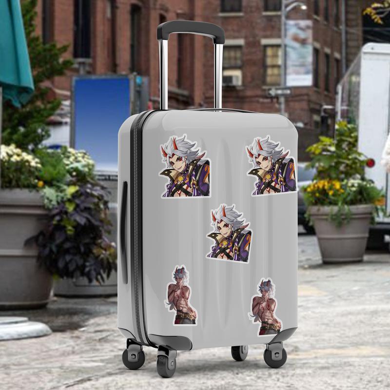 Stickers Pack 20 Pcs Itto Bottle Arataki Bike Vinyl Luggage Peeking Guitar Colorful Aesthetic Car Laptop Skateboard Water Bumper Waterproof