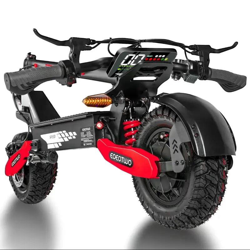 EOEOTWO All Terrain Electric Scooter,1200W Violent Motor, 30MPH