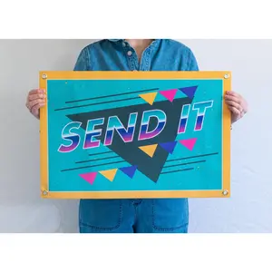 Send It Felt Banner