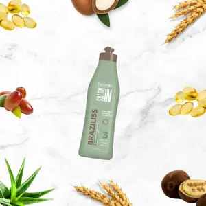 Braziliss Intensive Hair Mask | Deep Hydration & Cuticle Sealing | Keratin, Argan Oil, Shea Butter & Jojoba Oil | Salt-Free, Cruelty-Free