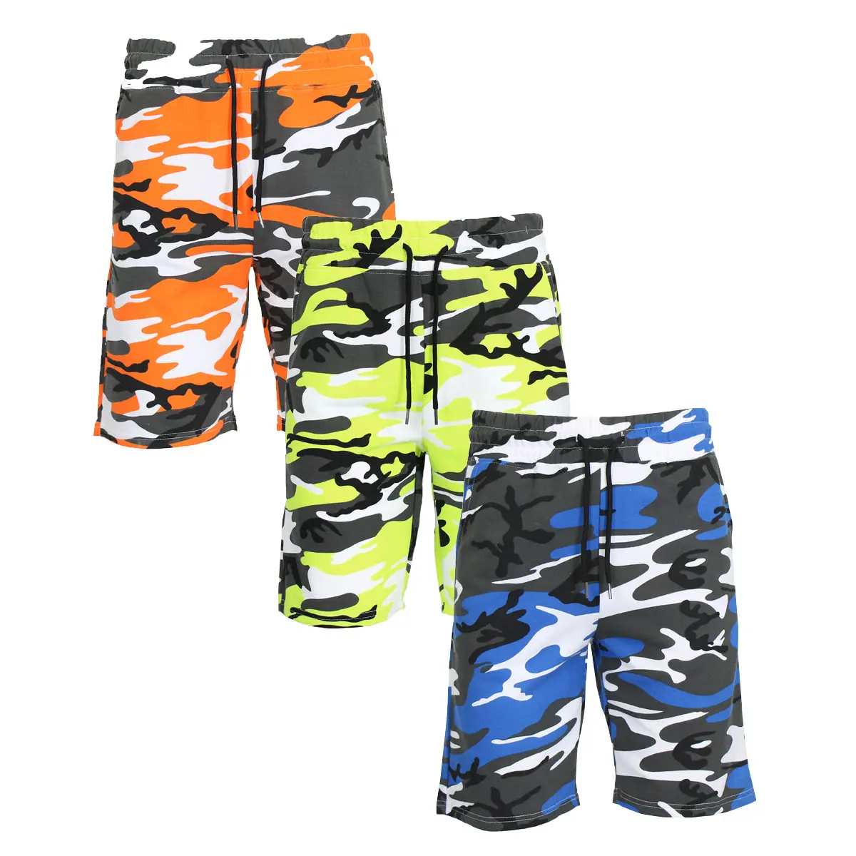 Orange-Neon Green-Royal