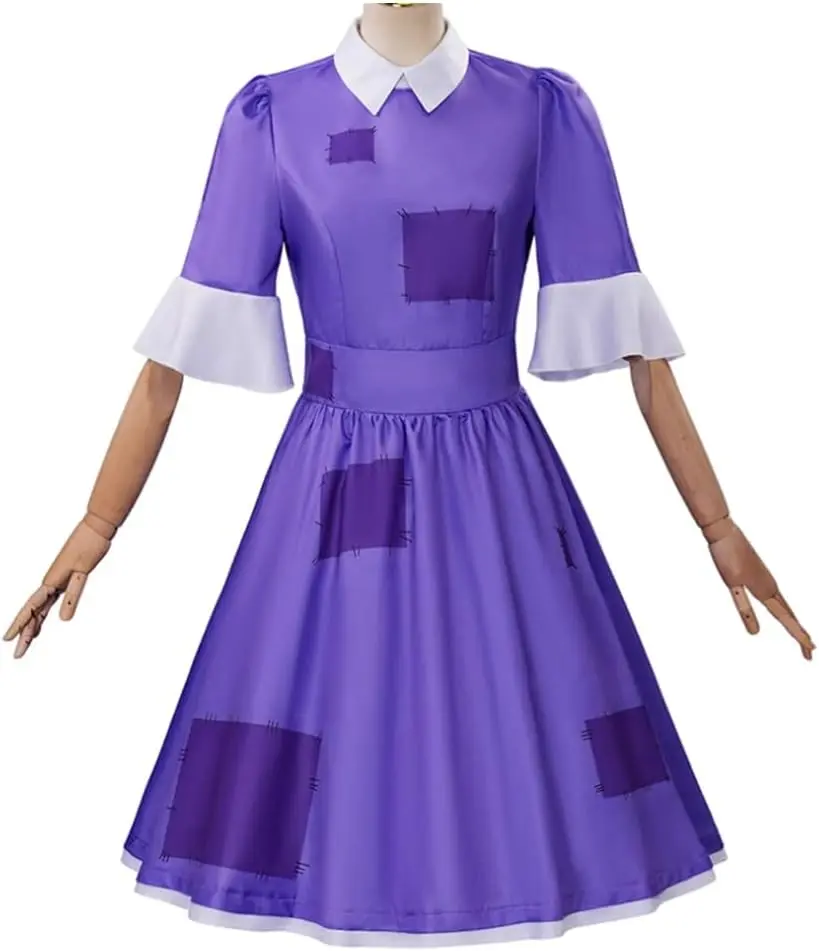 Ragatha Cosplay Costume Outfit Halloween Carnival cos whiteDress costume