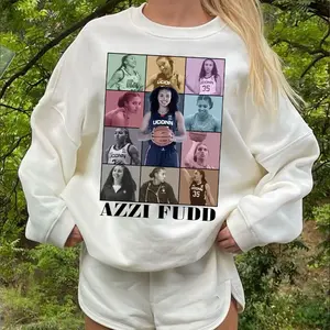 Azzi Fu.dd Tour Sweatshirt T Shirt Hoodie, Women Basketball Fan Shirt
