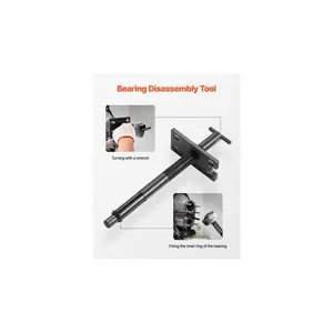 VEVOR Mercruiser Alignment Tool Gimbal Bearing Puller Set, Compatible with Mercruisers, OMC, Volvo Cobra Bell Housings, Engine Alignment Tool, Bearing Puller Seal Bellow Expander Tools Easy-to-Use