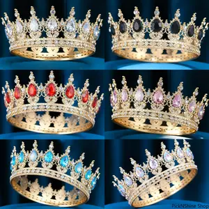 Exquisite Crystal Bridal Crown Headpiece Elegant Luxury Design For Weddings Birthdays And Formal Events Versatile Decor For Women And Cake Ornaments