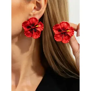 Floral Flower Stud Earrings for Women, Lightweight Luxury Design, Perfect for Daily Wear & Special Occasions, Elegant Jewelry Gift