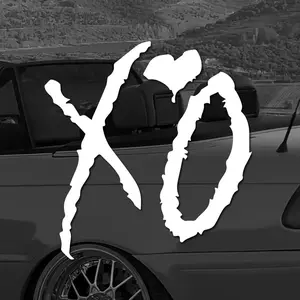 XO Stickers about XO Weekend Cuddle And Kiss Style, Personality Funny Car Stickers, Trunk Cover Car Stickers, For Cars, Trucks,  for your car décor