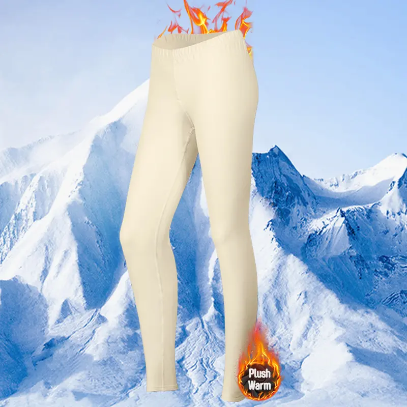 Plucked apricot colored pants