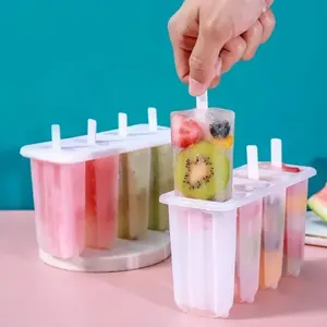 Handy Household Multi-Grid Reusable Ice Popsicle Mold - Single Unit Kitchen Supply, Ice Cream Utensil for Summer, Outdoor Use