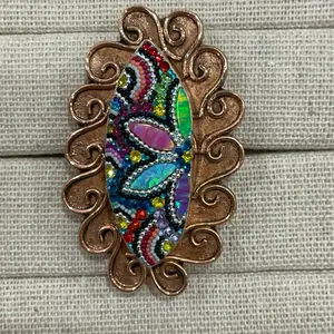 Anillos cobre Arcoiris (Ajustable)