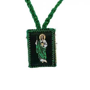 St Jude and Our Lady of Guadalupe Scapular Necklace