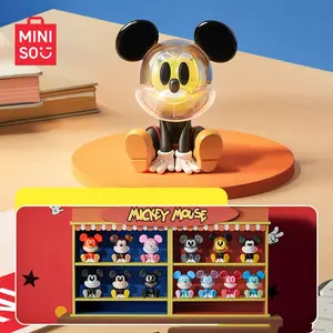 【Holiday Gift】Disney Mickey Mouse Laughter Energy Series Iconbox Figurine Blind Box, Cute Decorative Doll, Ideal Gift for Fans & Women, Holiday & Holiday Haul