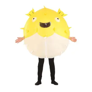 Adult Puffer Fish Inflatable Costume
