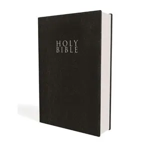 Niv, Gift and Award Bible, Leather-Look, Black, Red Letter Edition, Comfort Print -- Zondervan, Paperback