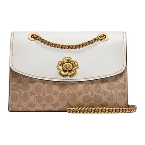 Coach Parker 26 Monogram Coated Canvas and Leather Handbag for Women