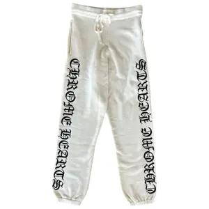 Chrome Hearts Embroidered Cashmere Sweatpants - Lightly Worn