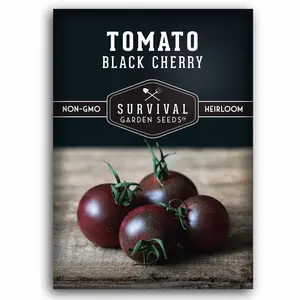 Black Cherry Tomato Seeds - Reddish-Purple Tomato