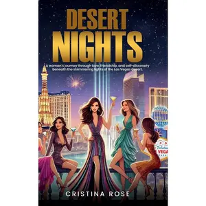 USED-Desert Nights by Cristina Rose (Hardcover)