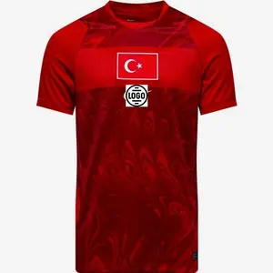 Personalized Turkey Soccer Jersey Full Set World Cup 2026, Custom Name Number Logo National Soccer Jersey J