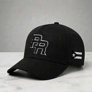 Puerto Rico PR Classic Baseball Hat Embroidered Snapback Cap Boricua Streetwear Adjustable Hat with Premium PR Logo & Flag Design Unisex Durable Comfortable Breathable