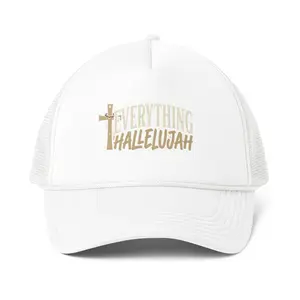 Everything Hallelujah Trucker Cap | Cross Faith Christian Hat