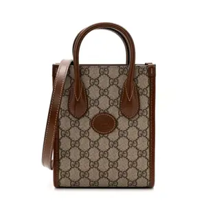 Pre-owned GUCCI GG Supreme Tote / Mini Bag (Interlocking G Logo) th260301059