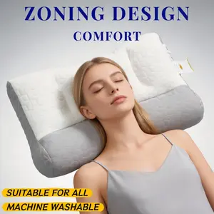 Ergonomic Cervical Pillow Insert for Deep Sleep — Supports Neck During Long Naps, Prevents Sagging, Promotes Comfortable, Effortless Sleep