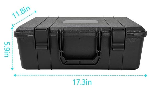 Graded Card Case - Graded Card Storage Box Compatible with 120+ PSA, CSG, BGS, SGC Graded Sports Trading Cards - Graded Slab Trading Card Box with 4 EVA Foam Organiser Plastic