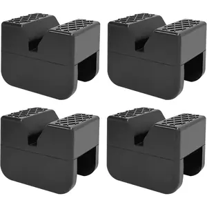Jack Stand Pads, Universal Rubber Jack Pad Adapter, Rail Pinch welds Protector, 4 Pack