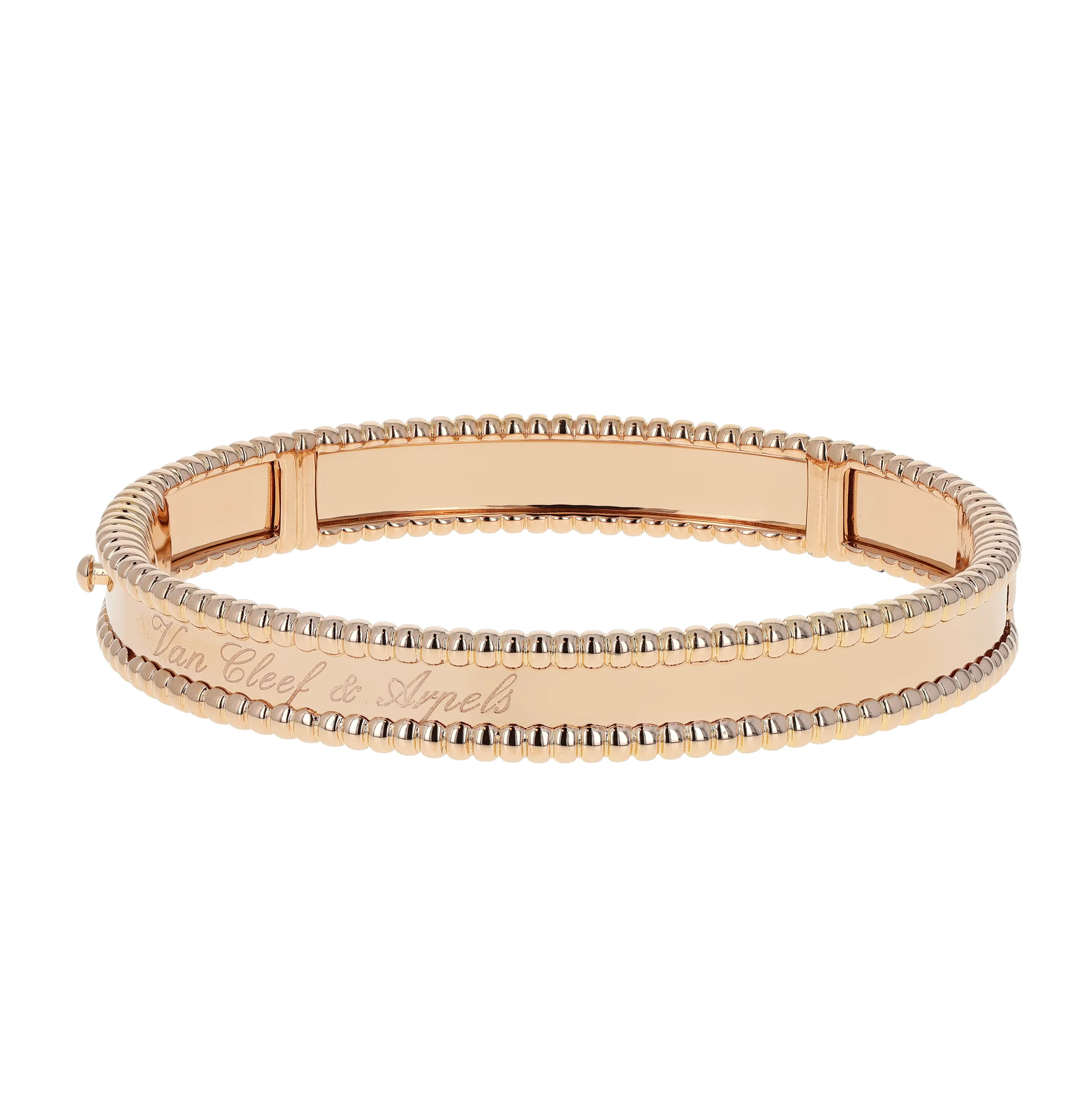 Pre-owned Van Cleef & Arpels Perlée Bangle Bracelet