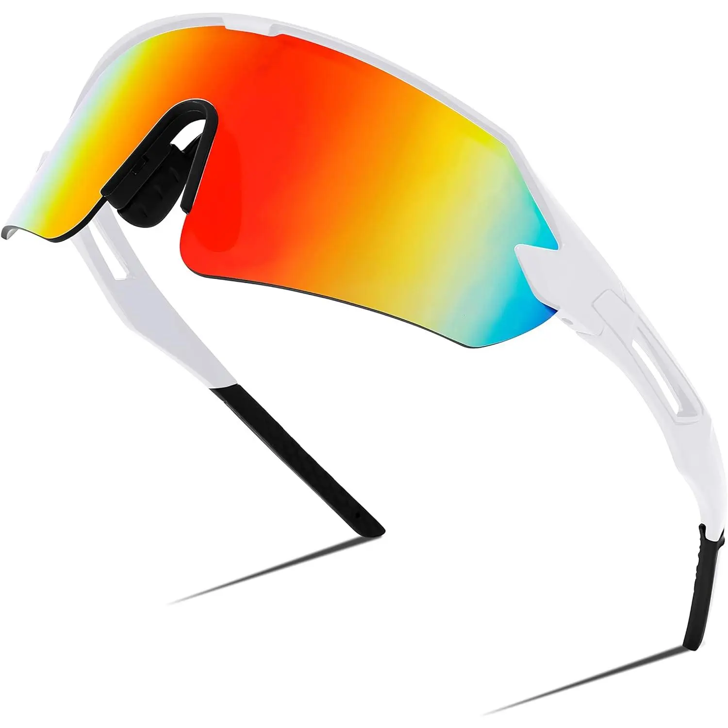 005 White | Red Lens