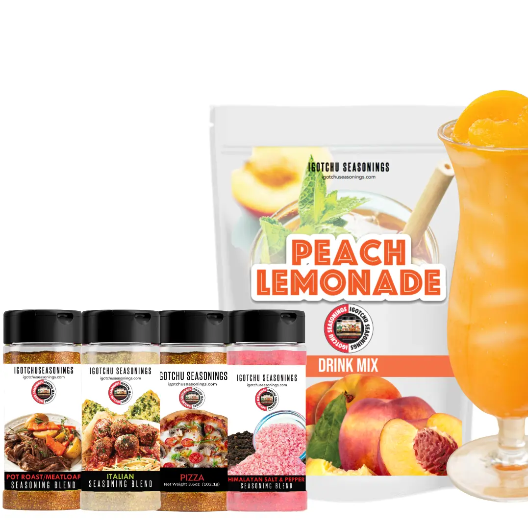Mother's Day Bundle, Igotchu Seasonings—Flavorful Spice Blend Bundle Peach