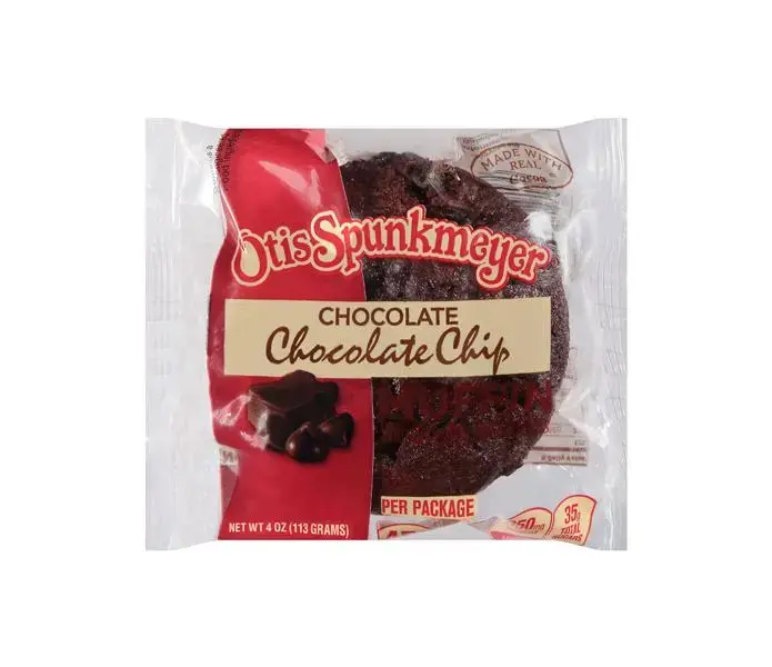 Otis Spunkmeyer Double Chocolate Chip Muffins, 4 oz Each, Case of 24