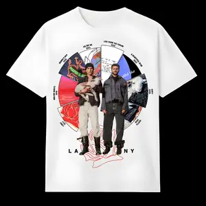 [ MADE IN US ] LANY Album Era Wheel Graphic T-Shirt, Indie Pop Band Aesthetic Collage Tee