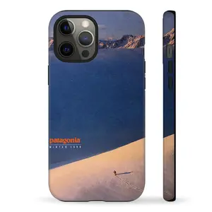 Patagonia Vintage Retro Winter 1990 Mountain Sea iPhone Case, iPhone Case Gift For All