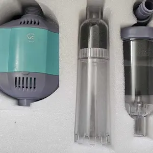 hygger 360GPH Electric Aquarium Gravel Cleaner, 5 in 1 Automatic Fish Tank Cleaning Tool Set Vacuum Water Changer Sand Washer Filter Siphon Adjustable Length Pet Supplies