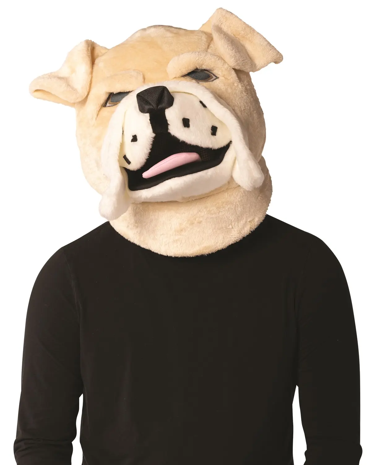 Bulldog Mascot Head Costume