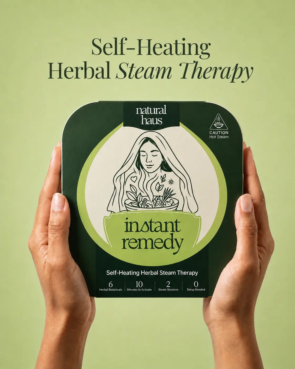 Natural Haus Instant Remedy | Self-Heating Herbal Steam Therapy Natural Haus Instant Remedy | Self-Heating Herbal Steam Therapy