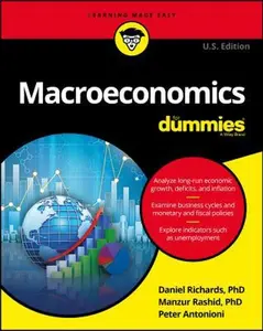 USED-Macroeconomics for Dummies, U.S. Edition by Richards, Dan (Paperback)