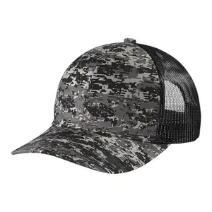 Port Authority C404 Digi Camo Snapback Trucker Cap