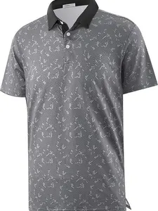 APTRO Mens Polo Shirt Short Sleeve Performance Golf Shirts Moisture Wicking Dry Fit Casual Quick-Dry T-Shirt 88% Polyester 12% Spandex